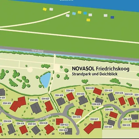 Hébergement de vacances Friedrichskoog-deichblick 12 *